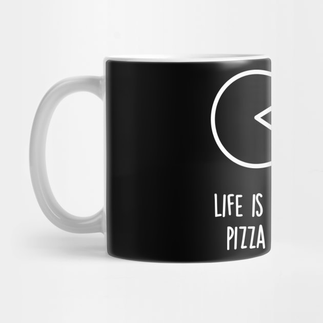 Life is better with pizza and gaming by Happy Lime